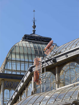 Nairy Baghramian. "Breathing Spell". Palacio de Cristal, 2018