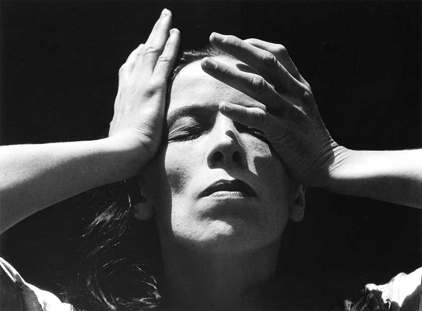 Imogen Cunningham. Martha Graham, Bailarina, 1931 © Imogen Cunningham Trust.