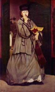 Manet. Cantante callejera