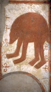 San Baudelio de Berlanga. El oso
