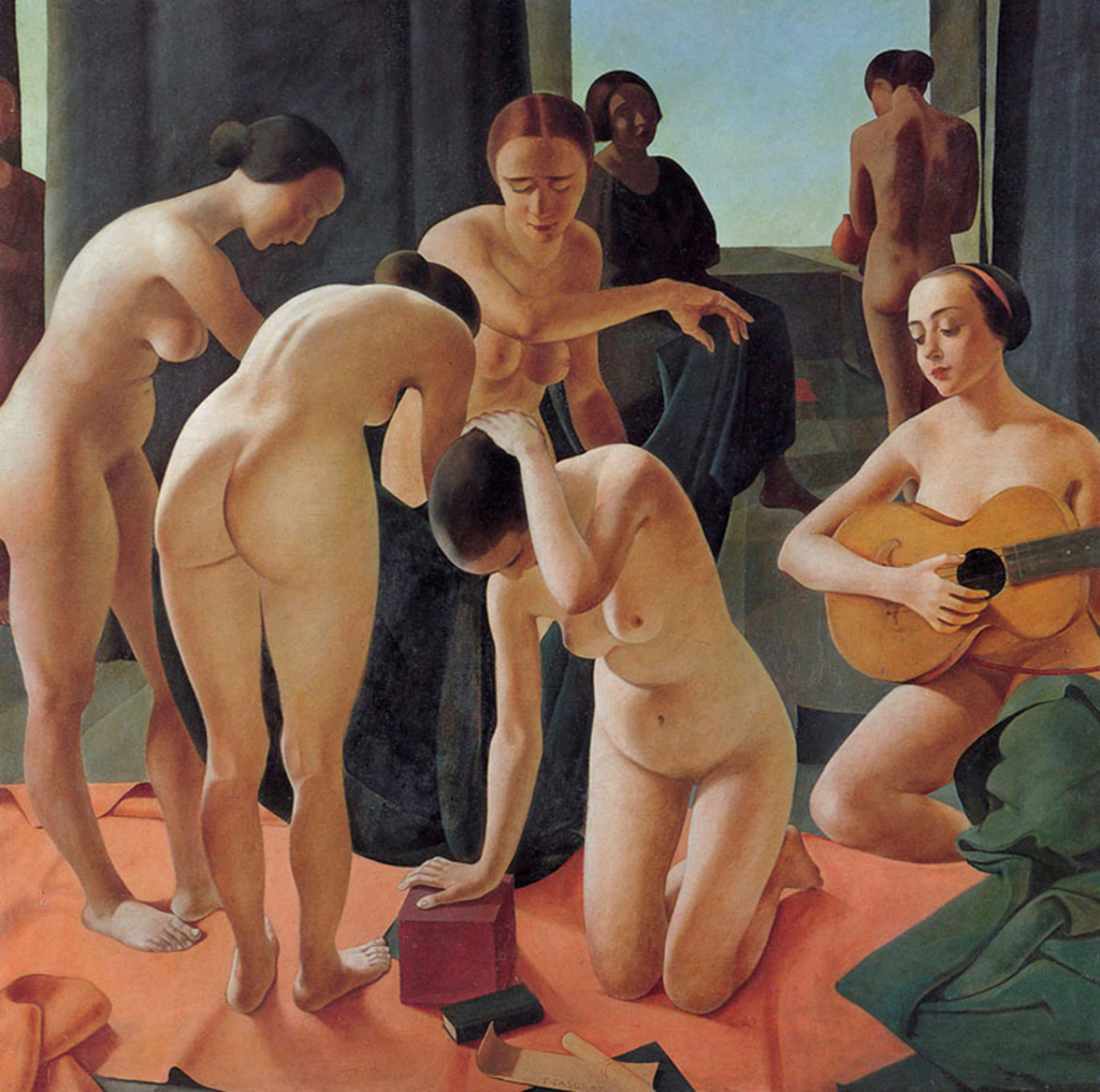 Felice Casorati. Concerto, 1924. RAI, Direzione Generale, Turín