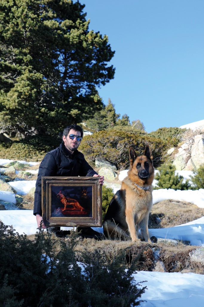 Levi Orta. Fuck the Proletariat, I want to be the official painter of the gunther family / Fuck the Proletariat, quiero ser el pintor oficial de la familia gunther, 2016