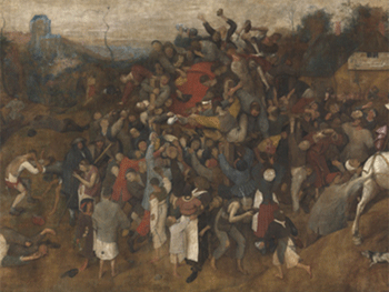 Bruegel el Viejo. El vino de la fiesta de San Martín, 1566-1567. Museo Nacional del Prado Bruegel el Viejo. El vino de la fiesta de San Martín, 1566-1567. Museo Nacional del Prado