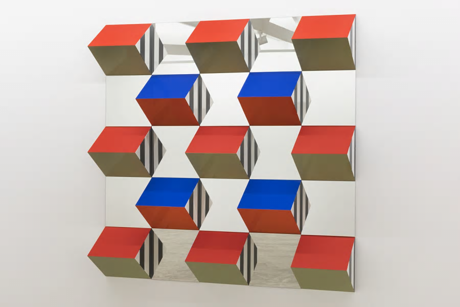 Daniel Buren en la Galería Nara Roesler