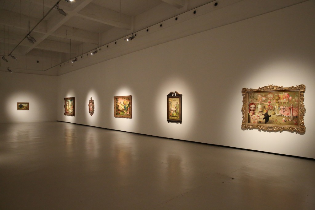 Mark Ryden. Vista de Cámara de las maravillas en el CAC Málaga