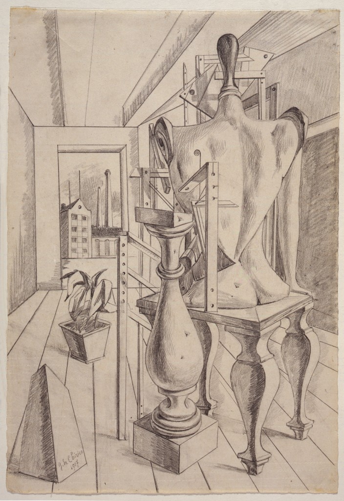 La sposa fedele, 1917. Galleria Nazionale d’Arte Moderna de Roma, Roma © Giorgio de Chirico, VEGAP, Barcelona, 2017