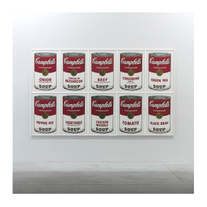 Andy Warhol. Campbell´s Soup Can I, 1968. Andy Warhol Foundation for the Visual Arts