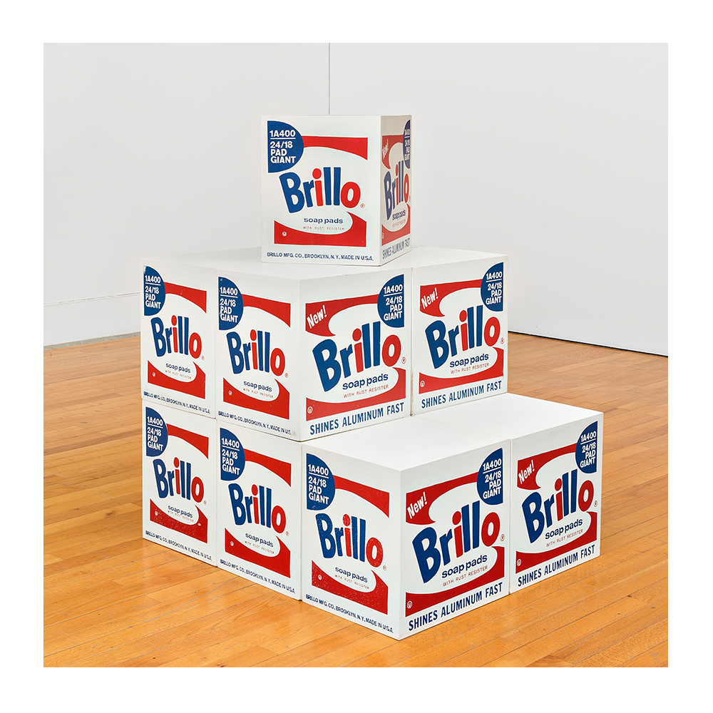 Andy Warhol. Brillo BOX, 1964-1968. Museo Colección Berardo, Lisboa. The Andy Warhol Foundation for the Visual Arts