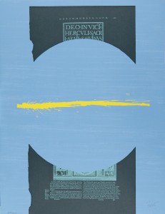 Gustavo Torner. A Fernando Zóbel (Generosa huella), 1984