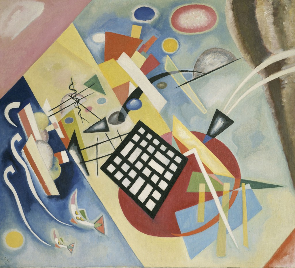 Wassily Kandinsky. Schwarzer Raster (Trama negra), 1922. © Vassily Kandinsky, VEGAP, Madrid 2015