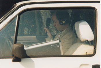 Weiss/Weisslich18. Fotografía de Siegrid Ablinger. 1992-96 Retrato del artista Peter Ablinger