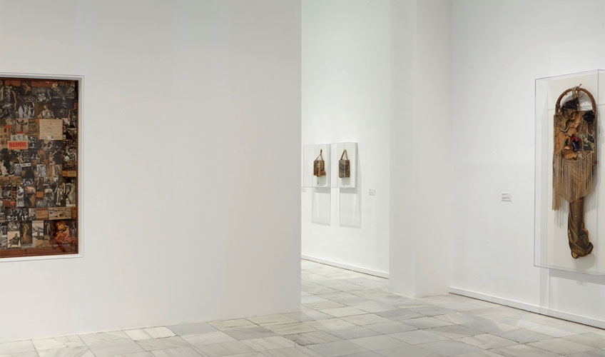 Bruce Conner. Todo es cierto. Vista de sala
