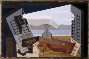 Juan Gris. La fenêtre ouverte, 1921. Colección Museo Nacional Centro de Arte Reina Sofía, Madrid