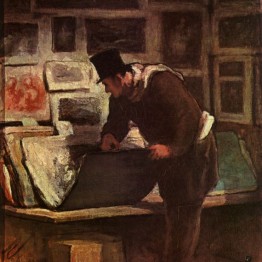 Honoré Daumier. El coleccionista de estampas