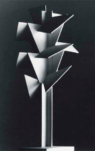 Jan & Joël Martel. Maqueta del Árbol cubista para la Exposición Internacional de París, 1925. Colección F. Langer Martel
