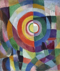 Sonia Delaunay. Prismas eléctricos nº 41, 1913-1914. Musée d´ Art Moderne de la Ville de París