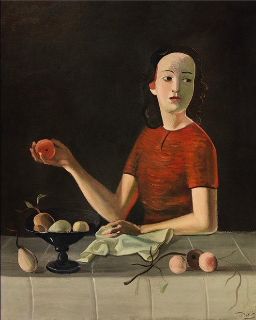 André Derain. Geneviève à la pomme, 1937-1938. Foto: © Thomas Hennocque © André Derain, VEGAP, Madrid, 2018