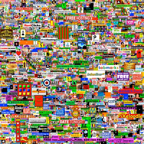 Alex Tew. The Million Dollar Homepage, 2005
