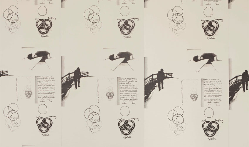 Dora García. Jacques Lacan Wallpaper, 2013. Colección particular, Madrid