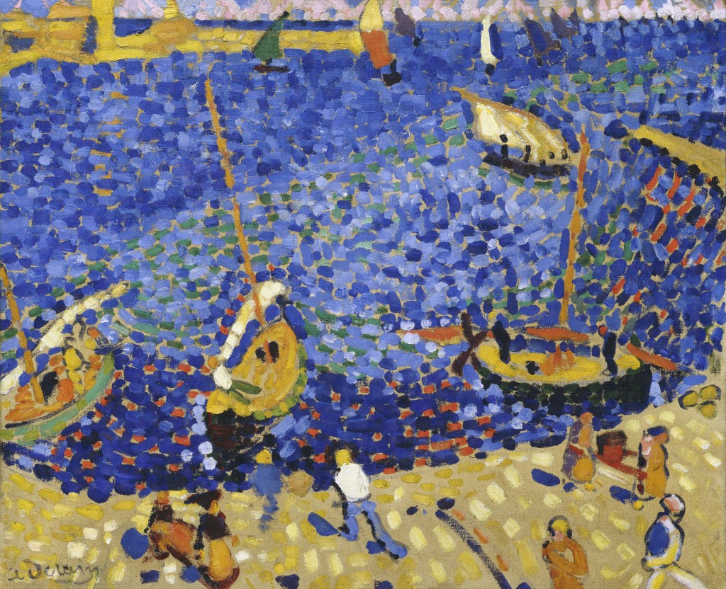 André Derain. Bateaux à Collioure, 1905 Kunstsammlung Nordrhein-Westfallen, Düsseldorf. ©André Derain, VEGAP, Madrid, 2016 © VG Bild-Kunst, Bonn