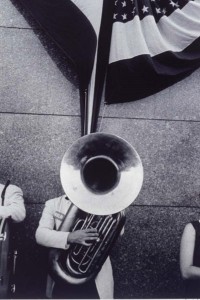 Robert Frank. Political Rally - Chicago, ca. 1955-1956