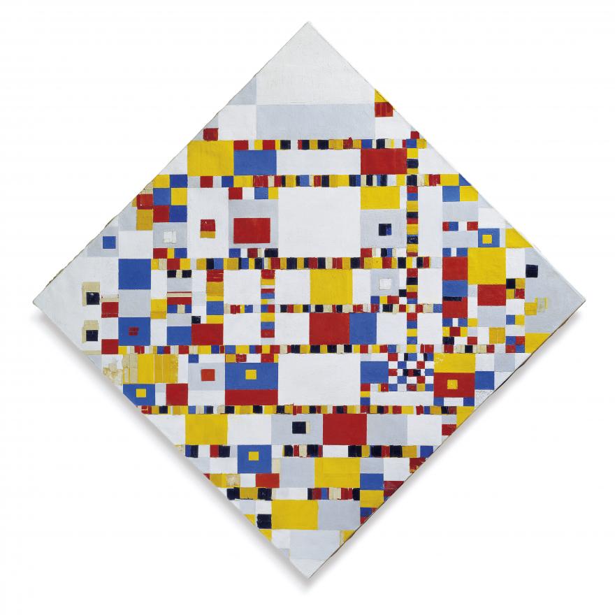 Piet Mondrian. Victory Boogie Woogie, 1942-1944