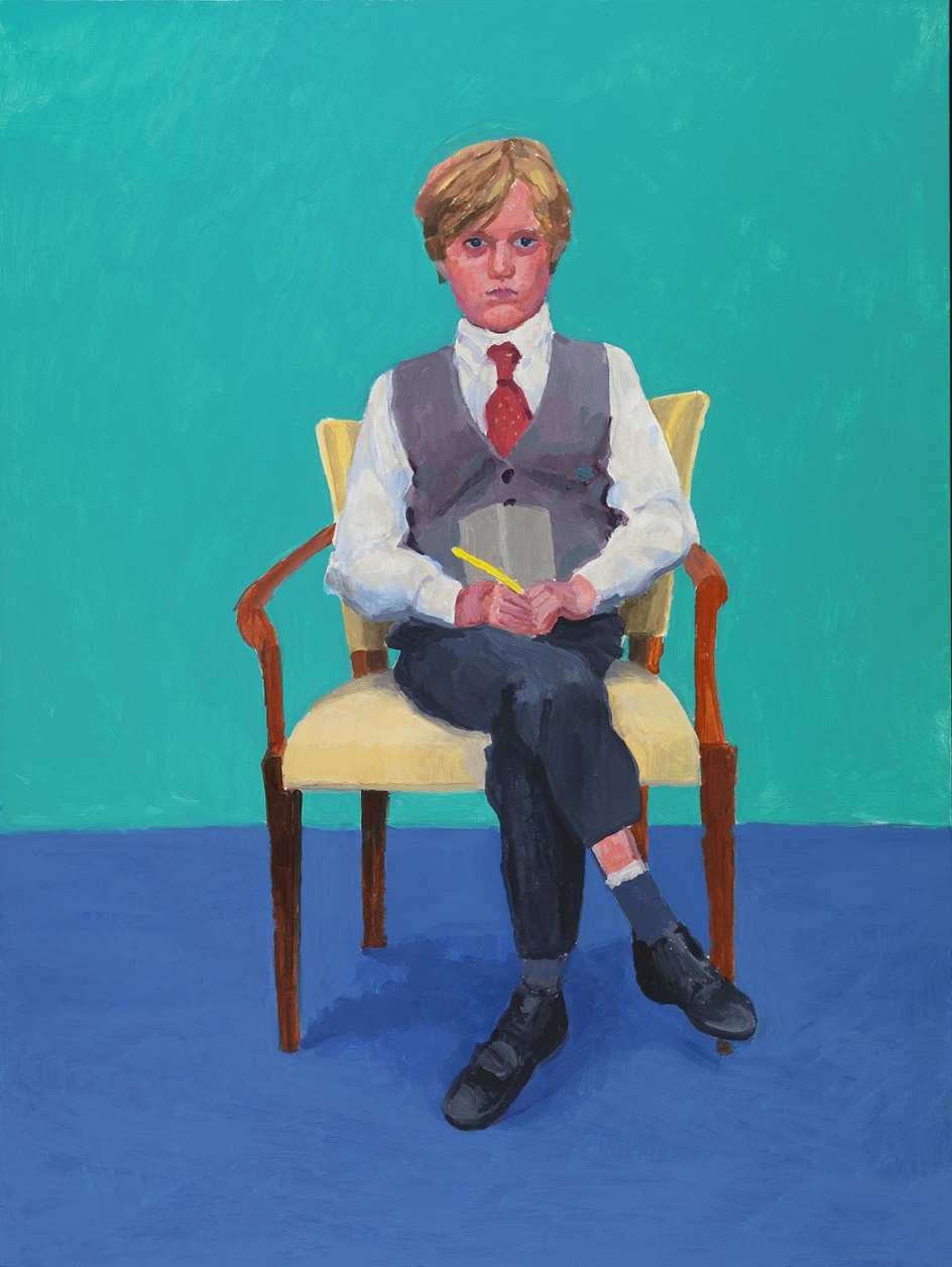 David Hockney. Rufus Hale, 23, 24 y 25 de noviembre de 2015. © David Hockney. Fotografía: Richard Schmidt