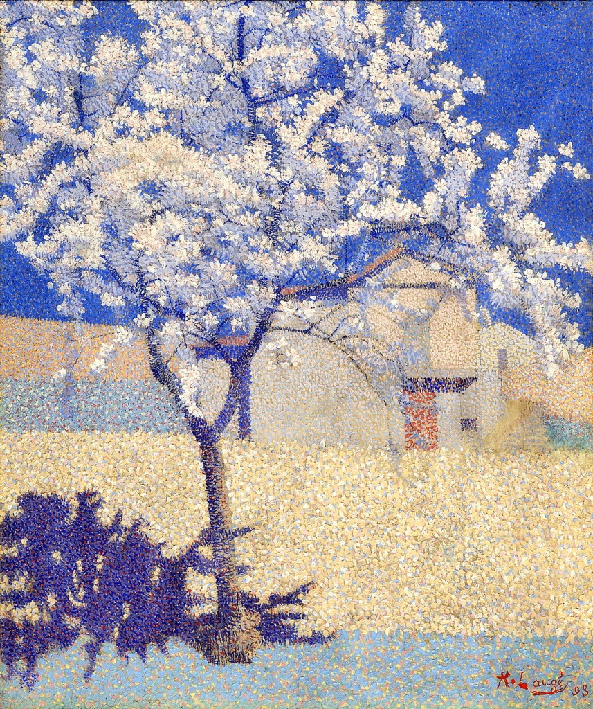 Achille Laugé. Árbol en flor, 1893. Colección particular © Achille Laugé, VEGAP, Bilbao, 2017