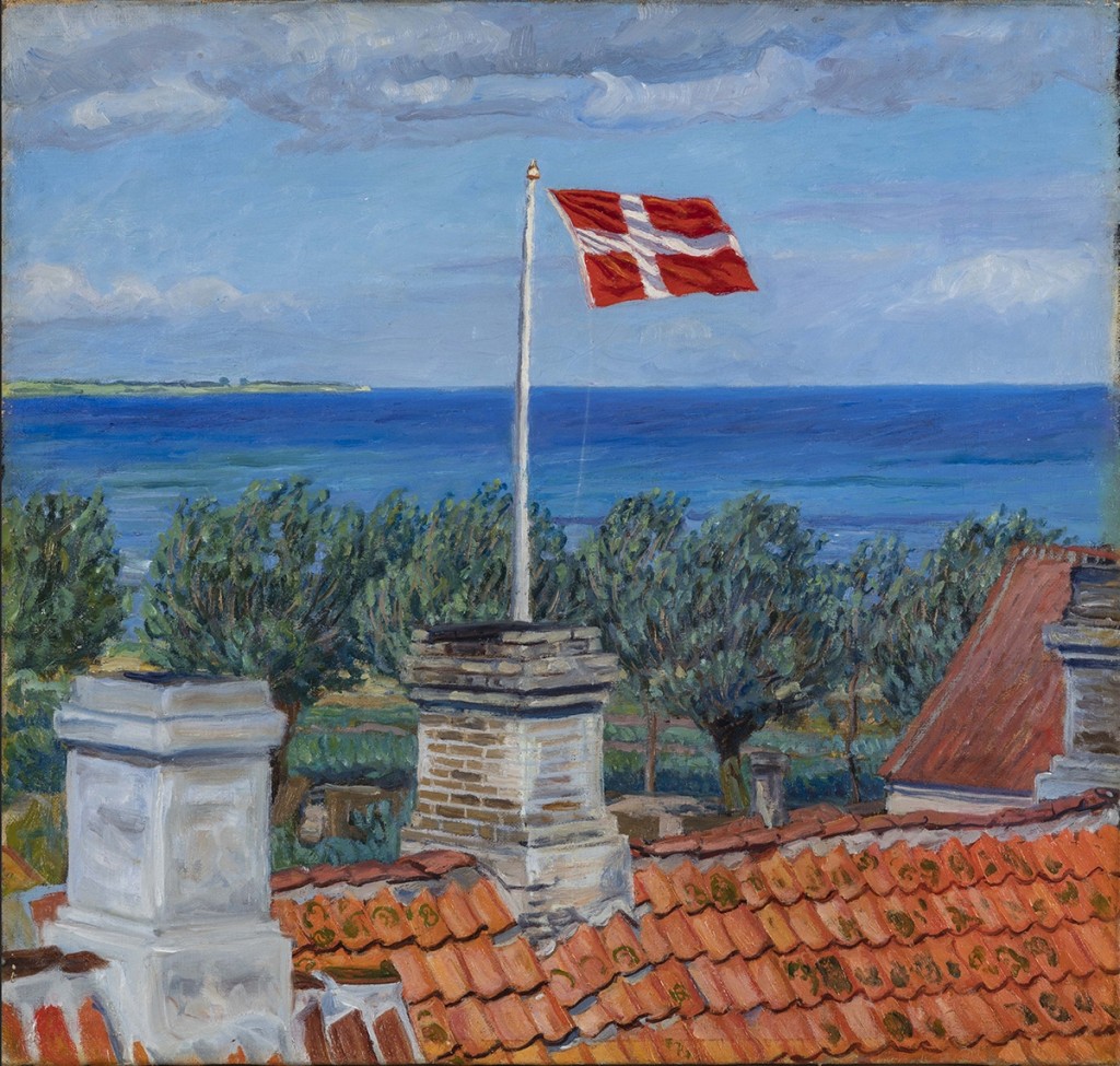 Johannes Larsen. Été, soleil et vent, Kerteminde, 1899. © Ordrupgaard, Copenhague