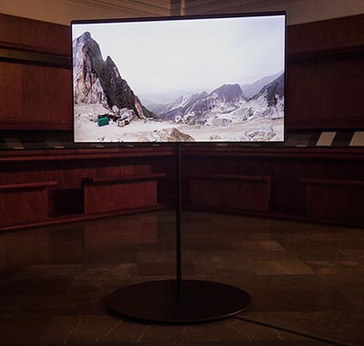 Clara Montoya. Revolución-Carrara. Obra realizada durante su beca en la Academia de España en Roma