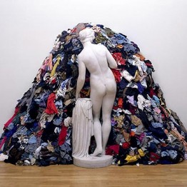 Ejemplos de instalación artística. Pistoletto. La Venus de los trapos, 1967