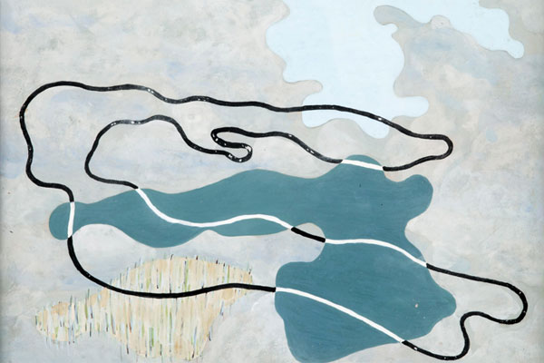 Katarzyna Kobro.Paisaje marítimo, ca, 1934-35