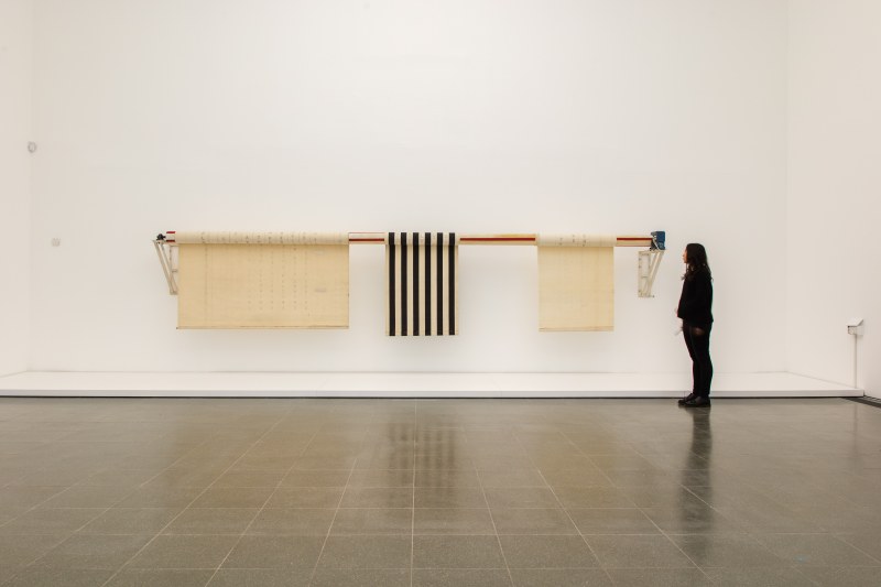 John Latham. Time Base Roller, 1972
