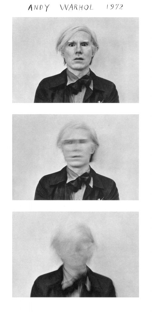 Duane Michals. Andy Warhol, 1973. Duane Michals. Cortesía de DC Moore Gallery, Nueva York © Duane Michals
