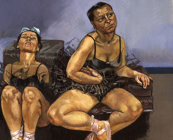 Paula Rego. Dancing Ostriches, 1995