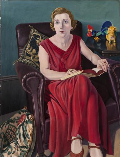 Cagnaccio di San Pietro. Ritratto della signora Wighi,1930-1936
