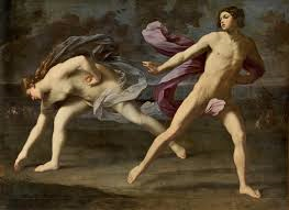 Guido Reni. Hipómenes y Atalanta, 1618-1619. Museo Nacional del Prado