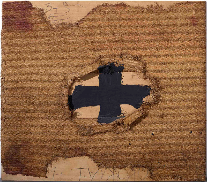 Antoni Tàpies. Estora, 1994. Museo Nacional Centro de Arte Reina Sofía. Depósito de la Colección Soledad Lorenzo, 2014