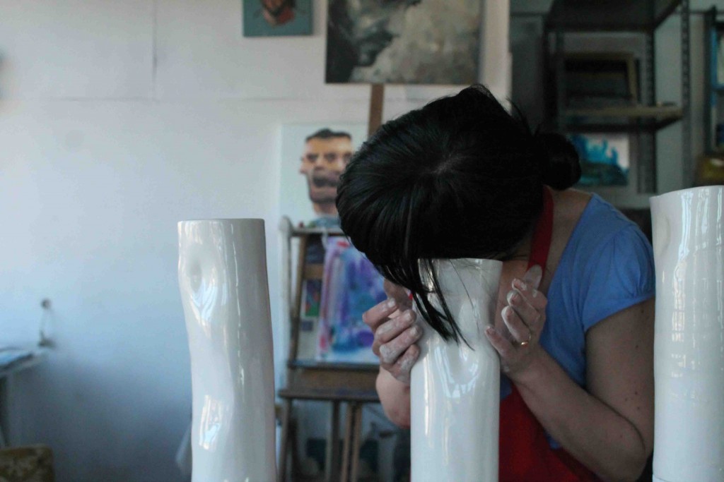 Saray Pérez Castilla, "27º 28´ 23.148´´- 8º 5´ 4.976´´/ 27º 7´ 31.032´´ - 13º 9´ 45.001´´", 2017. Cortesía de la artista