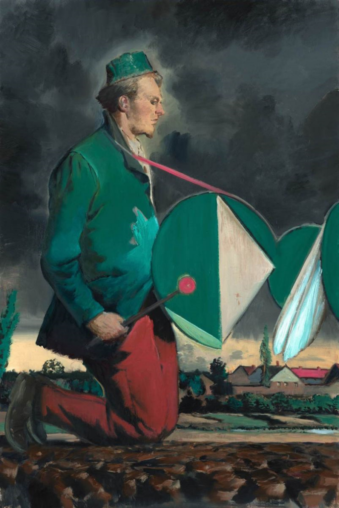 Neo Rauch. Vater, 2007. useum de Fundatie, Zwolle and Heino/Wijhe Collection