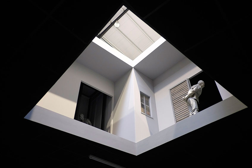 Juan Muñoz. Double Bind, 2001. Instalación en PLANTA, 2017. Foto: masdearte