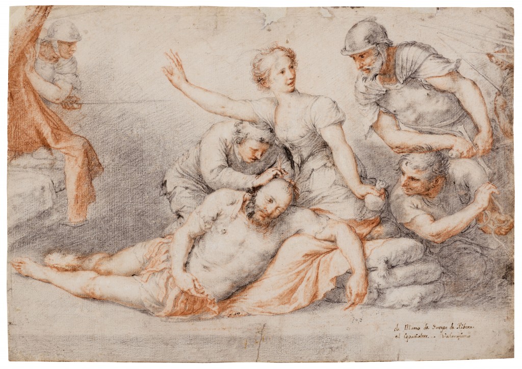 José de Ribera. Sansón y Dalila. Mediados 1620. Córdoba, Museo de Bellas Artes de Córdoba