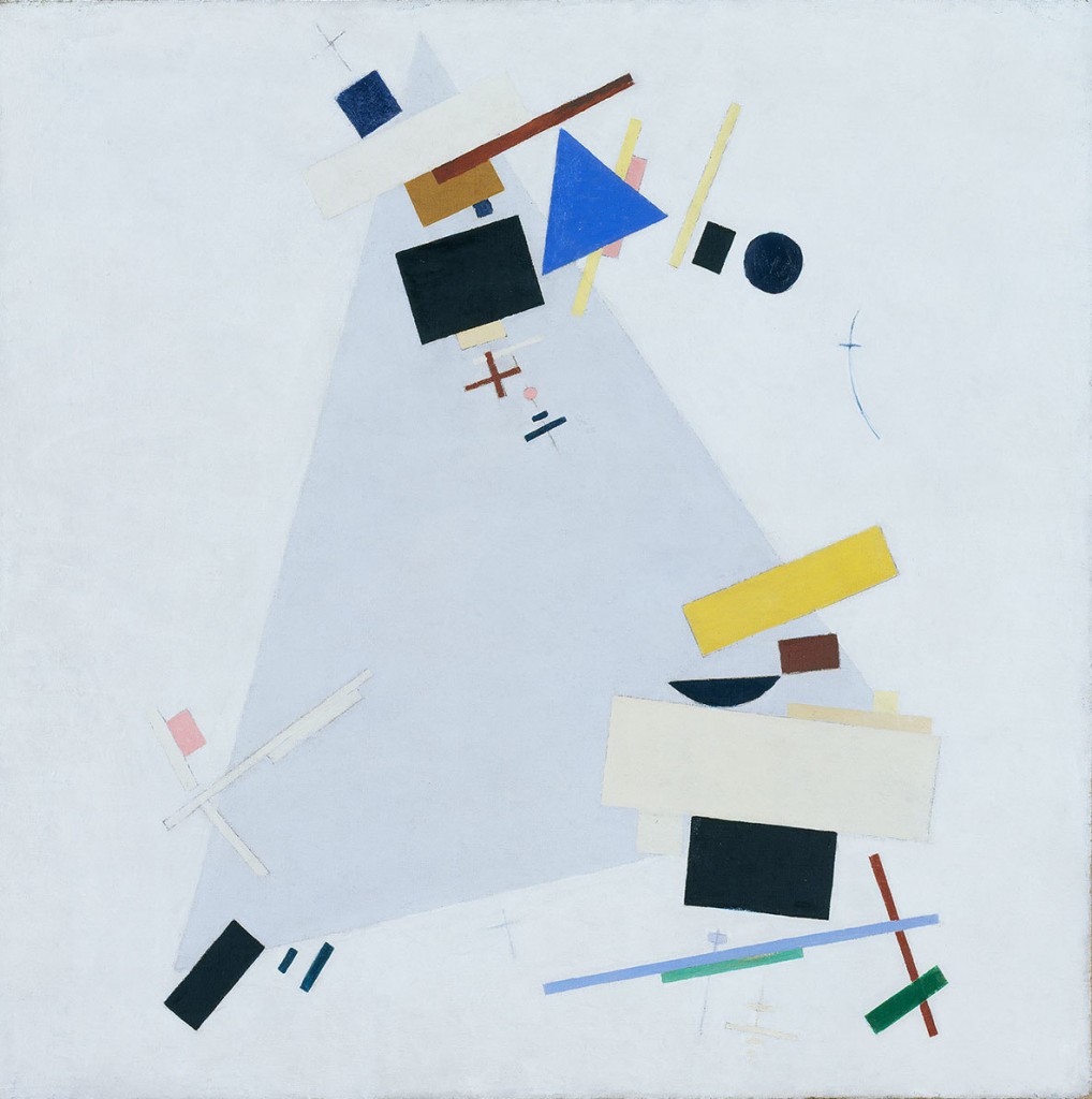 Kazimir Malevich. Dynamic Suprematism Supremus, c. 1915.