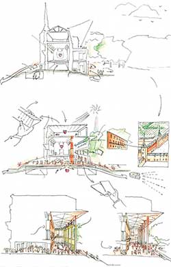 Resumen ejecutivo de la propuesta para el Salon de Reinos. © Norman Foster