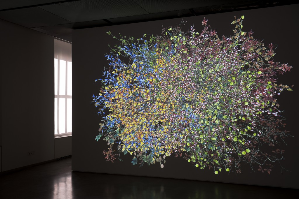 Jennifer Steinkamp. Bouquet, 2013