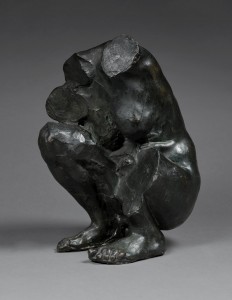 Camille Claudel. Torso de una mujer en cuclillas, 1913