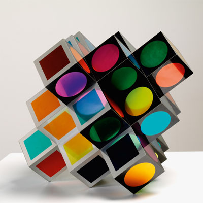 Víctor Vasarely. Kroa-MC, 1969. Vasarely Múzeum, Budapest