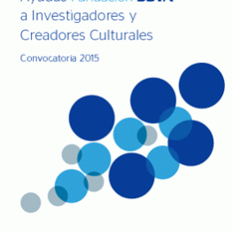 Ayudas Fundación BBVA a Investigadores y Creadores Culturales
