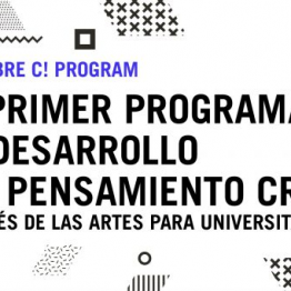C! PROGRAM. La Fundación Botín convoca un programa de desarrollo del pensamiento creativo a través de las artes para universitarios