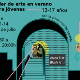 Caosmotropía. Taller de arte en verano para jóvenes. En Tabacalera. Promoción del Arte